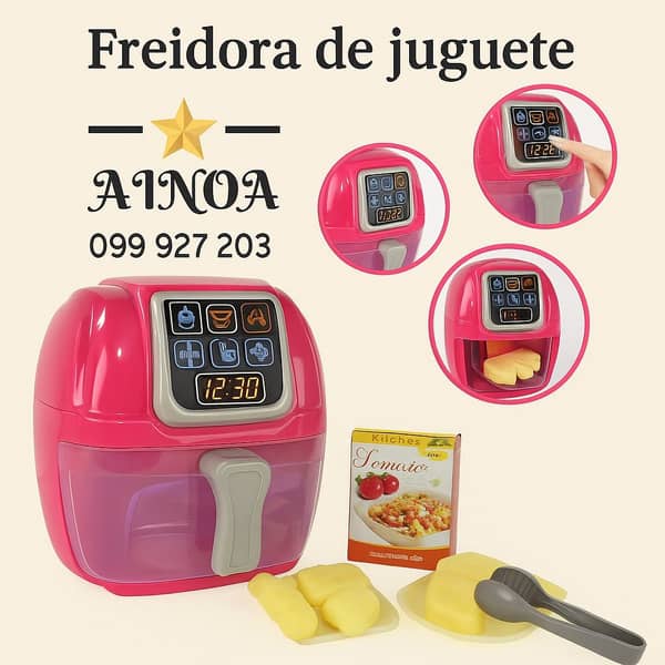 Freidora con sonidos